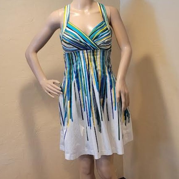 Calvin Klein Sleeveless midi summer dress - size 4 - Picture 5 of 9